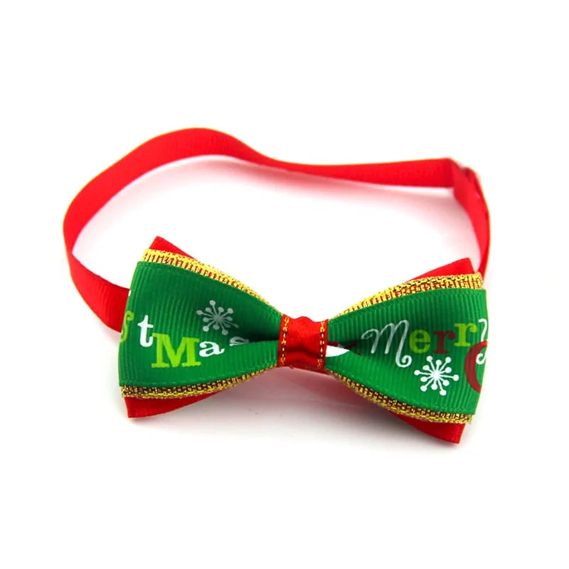 Pet's Festive Bowtie Collars - MeeowShop