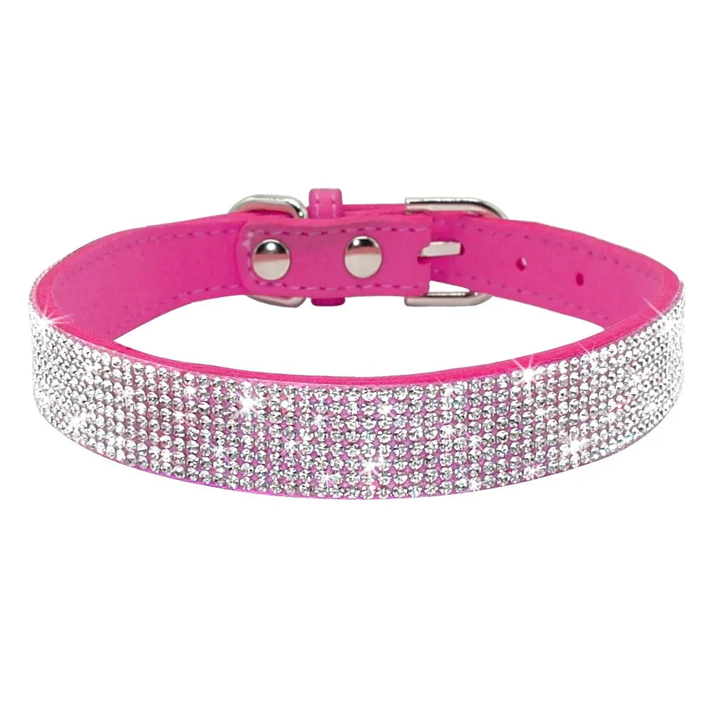 Pet's Adjustable Diamond Bowknot Collar - MeeowShop