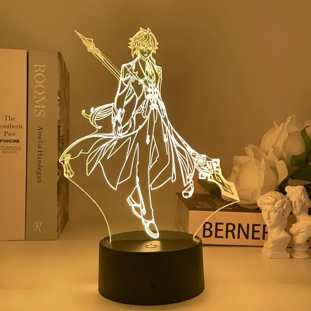 Genshin Impact Night Light's 3D Illusion