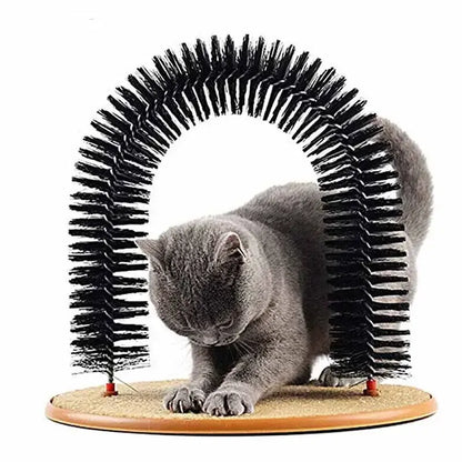 Cat's Self-Grooming and Scratching Pad Arch - MeeowShop